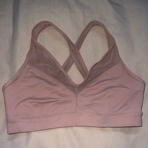 Dusty Pink Alo Sports Bra
